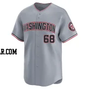 Evan Reifert Men's Washington Nationals Gray Limited Road Jersey