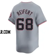 Evan Reifert Men's Washington Nationals Gray Limited Road Jersey