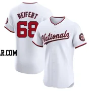 Evan Reifert Men's Washington Nationals White Elite Home Jersey