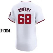 Evan Reifert Men's Washington Nationals White Elite Home Jersey