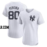 Everson Pereira Men's New York Yankees White Elite Home Jersey