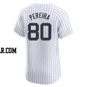 Everson Pereira Men's New York Yankees White Elite Home Jersey