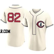 Ezequiel Pagan Men's Chicago Cubs Cream Authentic 2022 Field Of Dreams Jersey