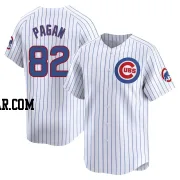 Ezequiel Pagan Youth Chicago Cubs White Limited Home Jersey