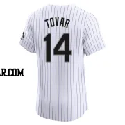 Ezequiel Tovar Men's Colorado Rockies White Elite Home Jersey