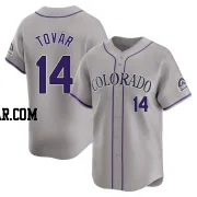 Ezequiel Tovar Youth Colorado Rockies Gray Limited Road Jersey