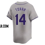 Ezequiel Tovar Youth Colorado Rockies Gray Limited Road Jersey