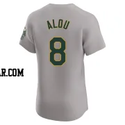 Felipe Alou Men's Oakland Athletics Gray Elite Road Jersey