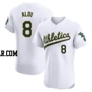 Felipe Alou Men's Oakland Athletics White Elite Home Jersey