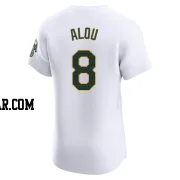 Felipe Alou Men's Oakland Athletics White Elite Home Jersey