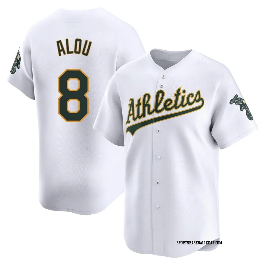 Felipe Alou Men's Oakland Athletics White Limited Home Jersey