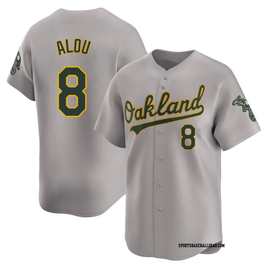 Felipe Alou Youth Oakland Athletics Gray Limited Away Jersey