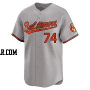 Felix Bautista Men's Baltimore Orioles Gray Limited Road Jersey