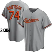 Felix Bautista Men's Baltimore Orioles Gray Replica Road Jersey