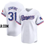 Ferguson Jenkins Men's Texas Rangers White Limited Home Jersey