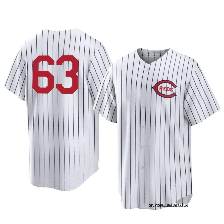 Fernando Cruz Men's Cincinnati Reds White Replica 2022 Field Of Dreams Jersey