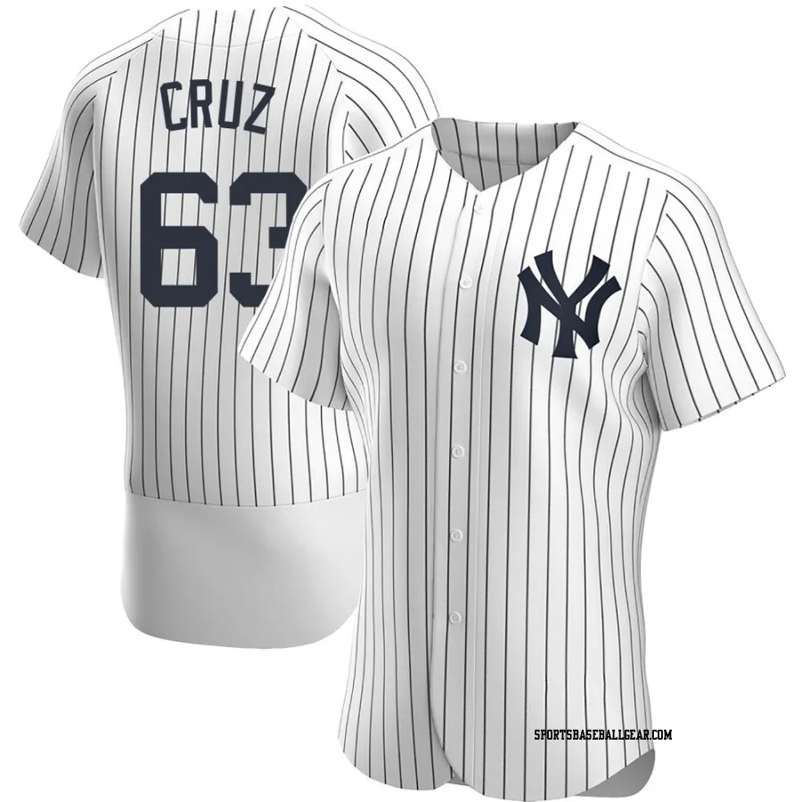 Fernando Cruz Men's New York Yankees White Authentic Home Jersey