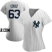 Fernando Cruz Women's New York Yankees White Authentic Home Name Jersey