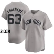 Fernando Cruz Youth New York Yankees Gray Limited Away Jersey