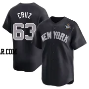 Fernando Cruz Youth New York Yankees Navy Limited Alternate 2024 World Series Jersey