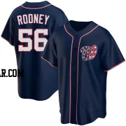 Fernando Rodney Youth Washington Nationals Navy Replica Alternate Team Jersey