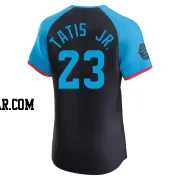 Fernando Tatis Jr. Men's San Diego Padres Navy Elite National League 2024 All-Star Game Jersey