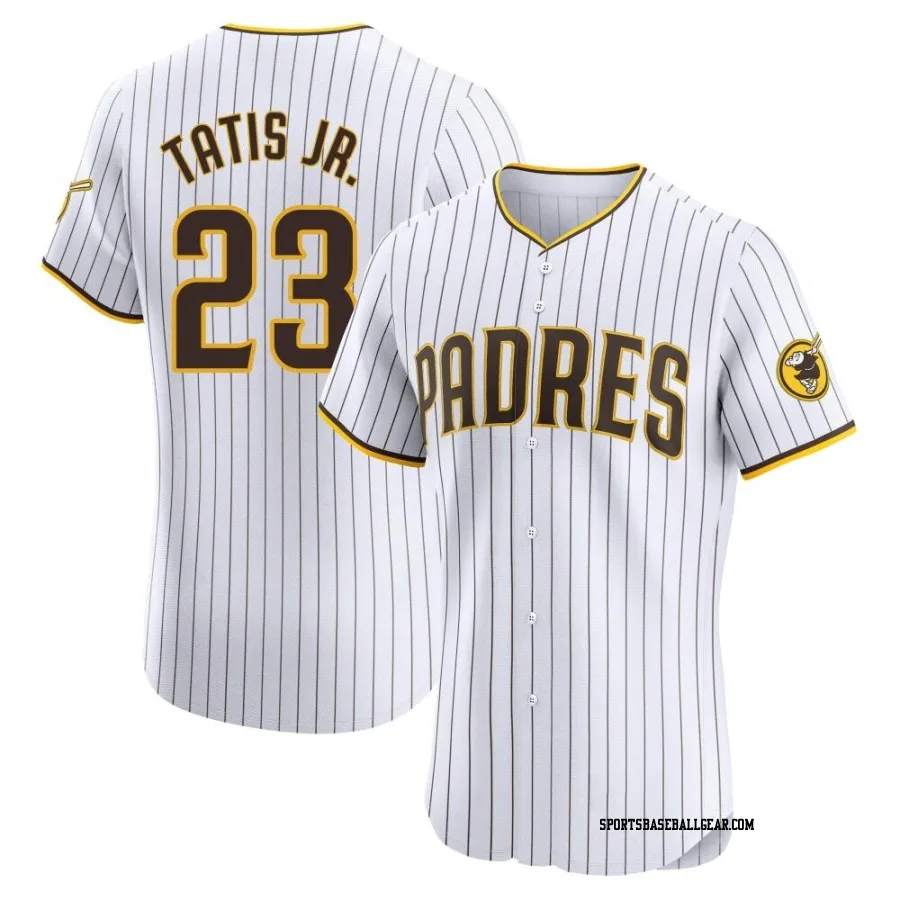 Fernando Tatis Jr. Men's San Diego Padres White Elite Home Jersey