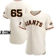 Ford Proctor Men's San Francisco Giants Cream Authentic Home Jersey