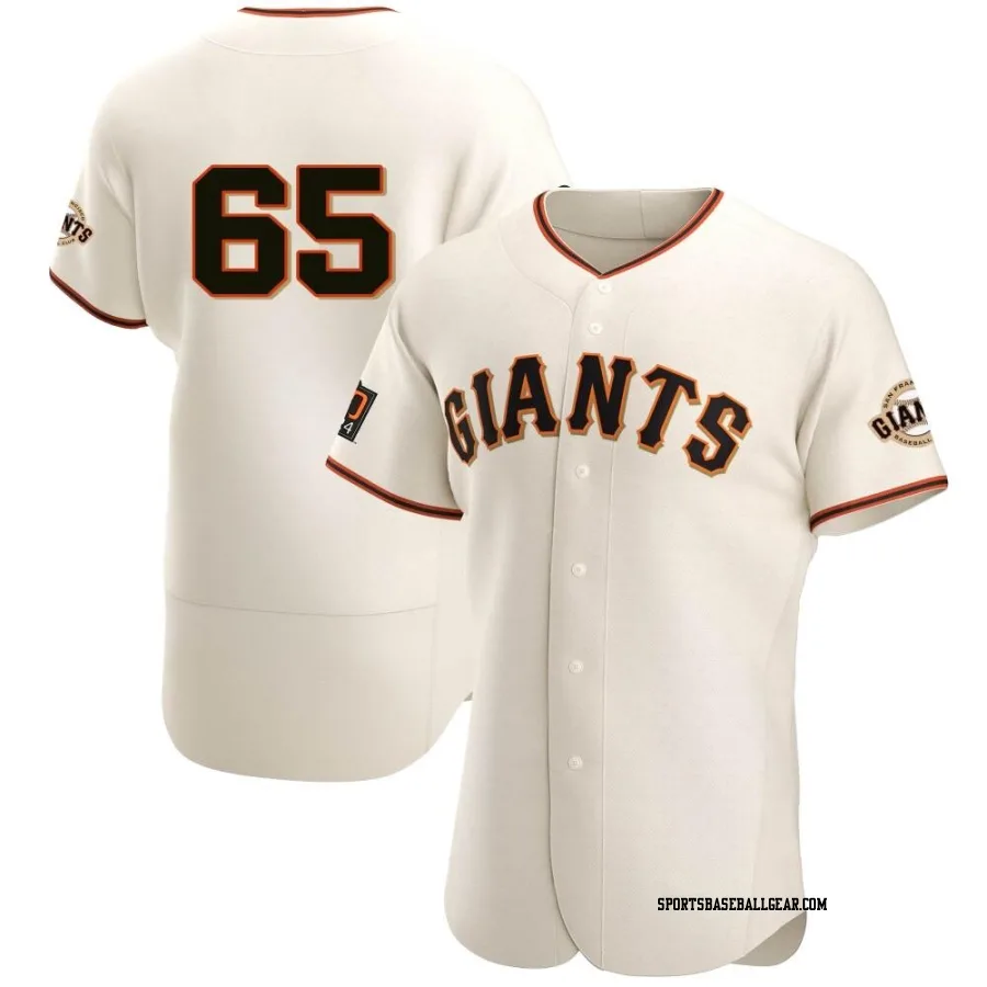 Ford Proctor Men's San Francisco Giants Cream Authentic Home Jersey