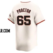 Ford Proctor Men's San Francisco Giants Cream Elite Home Jersey