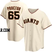 Ford Proctor Youth San Francisco Giants Cream Replica Home Jersey