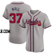 Forrest Wall Men's Atlanta Braves Gray Elite Road Jersey