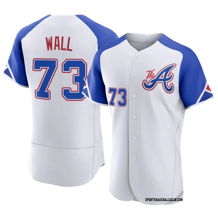 Forrest Wall Men's Atlanta Braves White Authentic 2023 City Connect Jersey