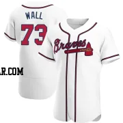 Forrest Wall Men's Atlanta Braves White Authentic Home Jersey