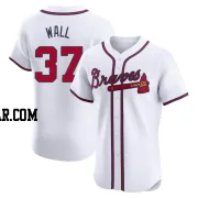 Forrest Wall Men's Atlanta Braves White Elite Home Jersey