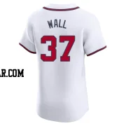 Forrest Wall Men's Atlanta Braves White Elite Home Jersey