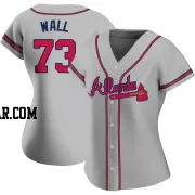 Forrest Wall Women's Atlanta Braves Gray Authentic Road Jersey