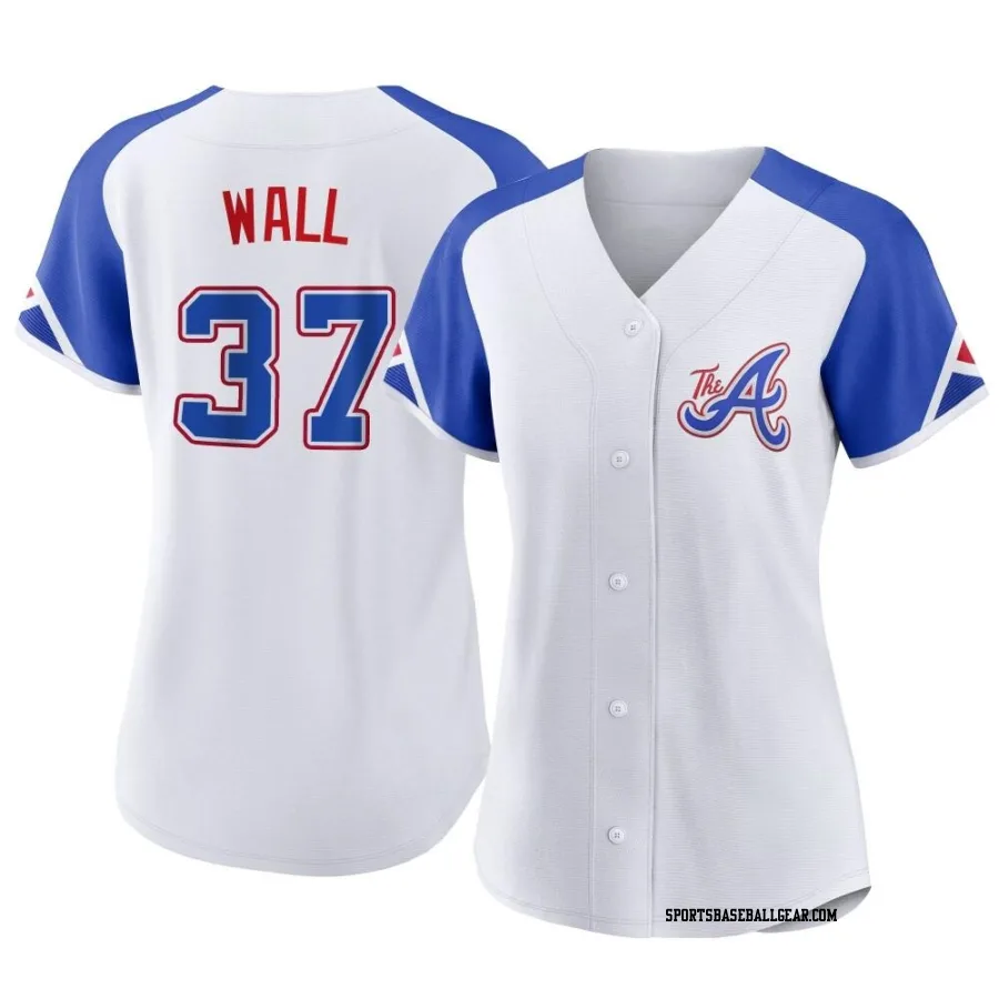 Forrest Wall Women's Atlanta Braves White Authentic 2023 City Connect Jersey