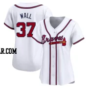 Forrest Wall Women's Atlanta Braves White Limited Home Jersey