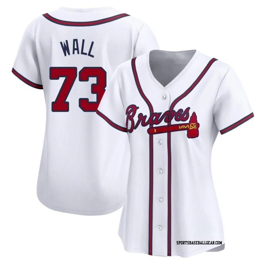 Forrest Wall Women's Atlanta Braves White Limited Home Jersey