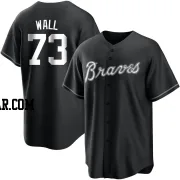 Forrest Wall Youth Atlanta Braves Black/White Replica Jersey