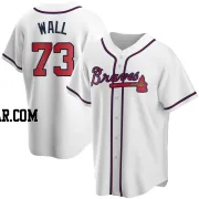 Forrest Wall Youth Atlanta Braves White Replica Home Jersey