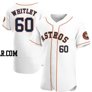 Forrest Whitley Men's Houston Astros White Authentic Home Jersey