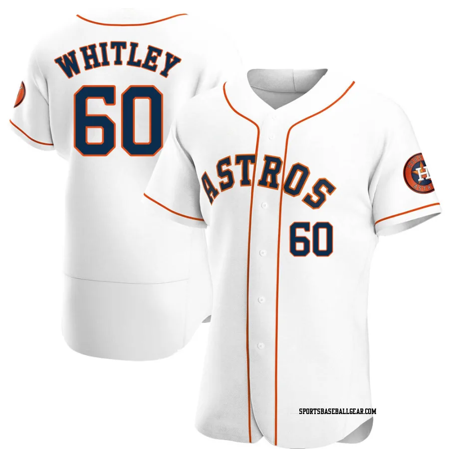 Forrest Whitley Men's Houston Astros White Authentic Home Jersey