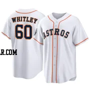 Forrest Whitley Men's Houston Astros White Replica 2022 World Series Home Jersey