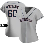 Forrest Whitley Women's Houston Astros Gray Authentic Road 2020 Jersey