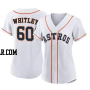 Forrest Whitley Women's Houston Astros White Authentic 2022 World Series Home Jersey