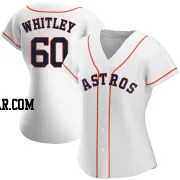 Forrest Whitley Women's Houston Astros White Authentic Home Jersey