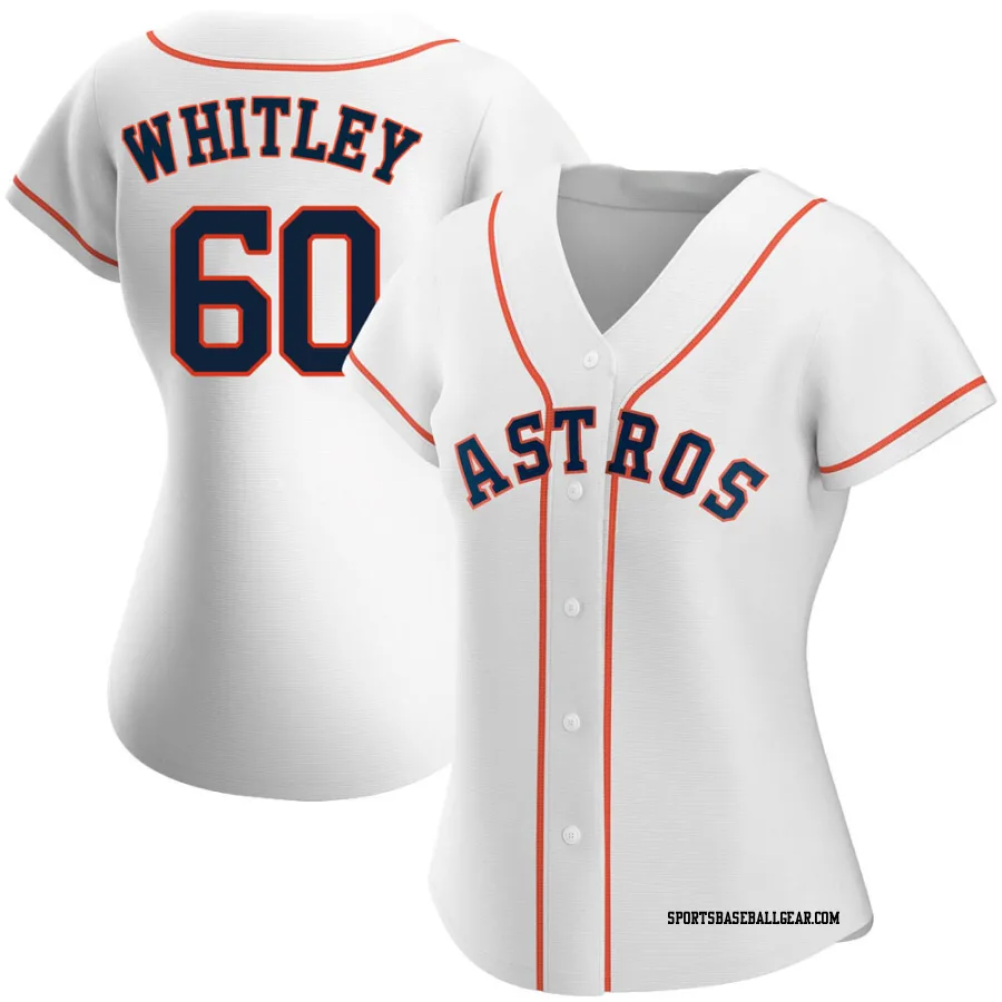 Forrest Whitley Women's Houston Astros White Authentic Home Jersey