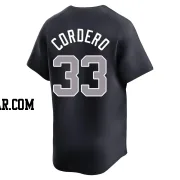 Franchy Cordero Youth New York Yankees Navy Limited Alternate Jersey